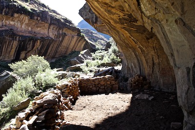 Overhanging Rock, Liphofung Cave, Lesotho